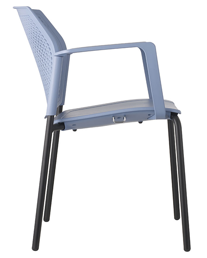 Logan Four Leg Stacking Armchair